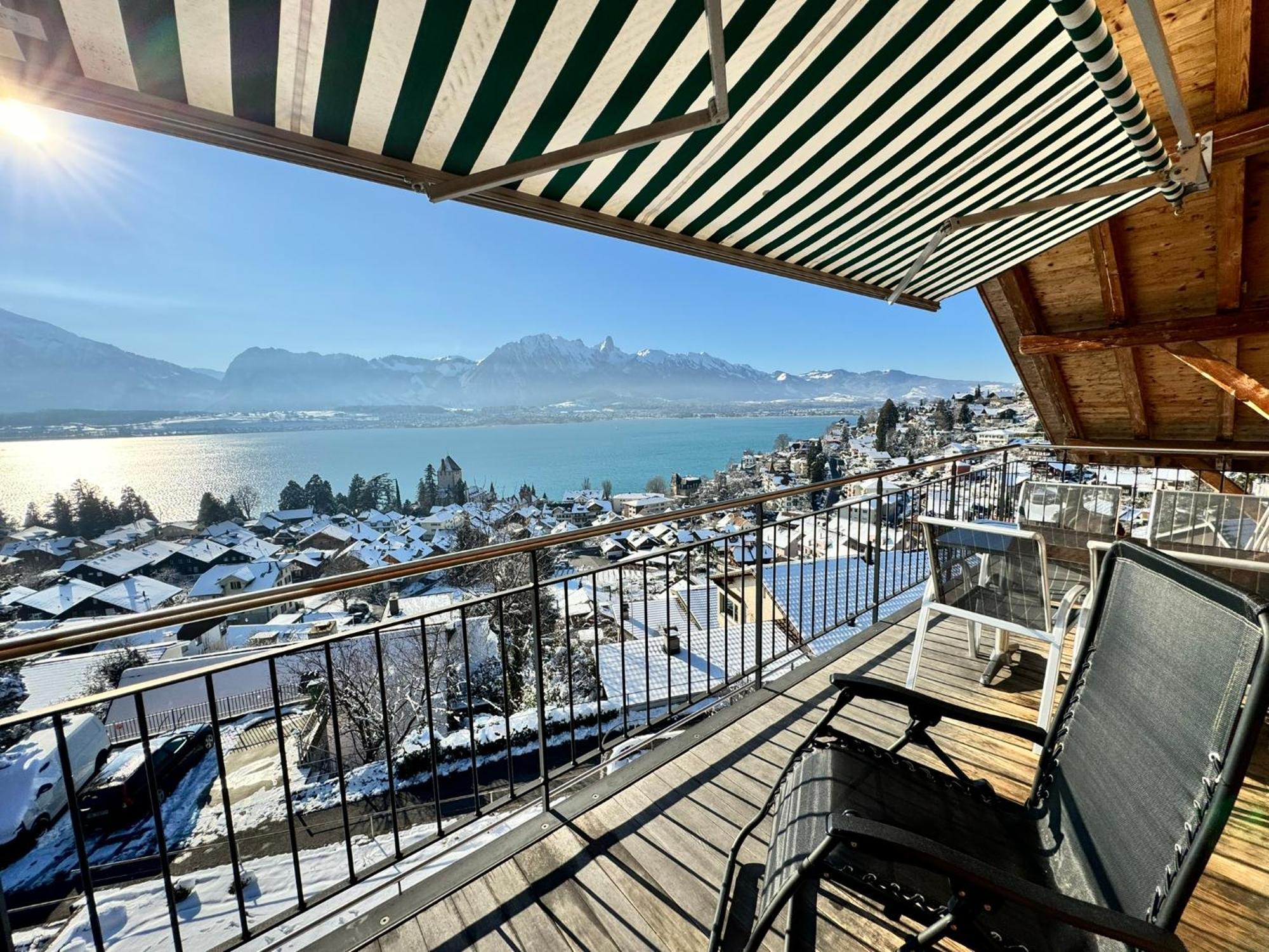 Burgheim Siesta Apartment Oberhofen Luaran gambar