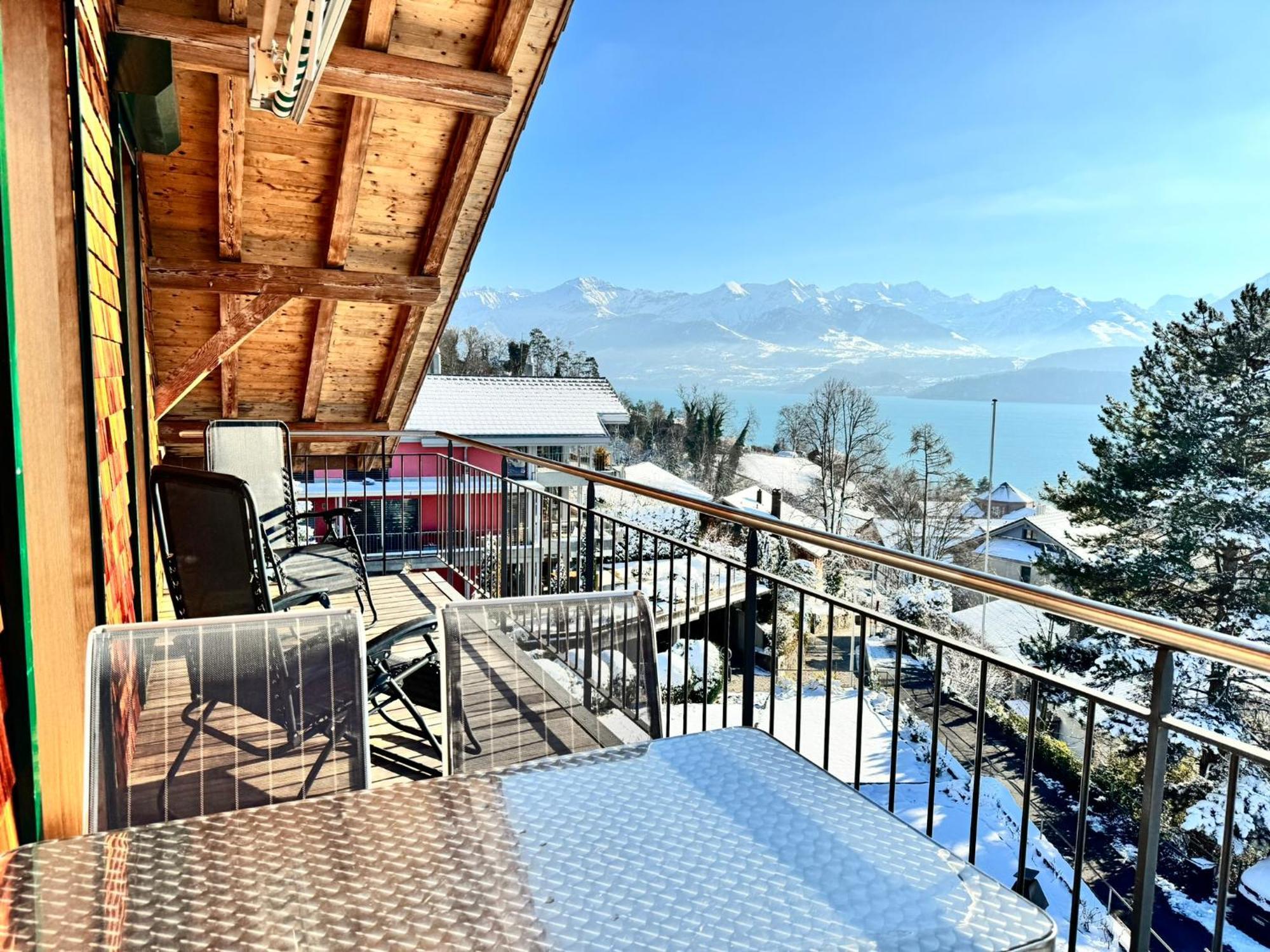 Burgheim Siesta Apartment Oberhofen Luaran gambar